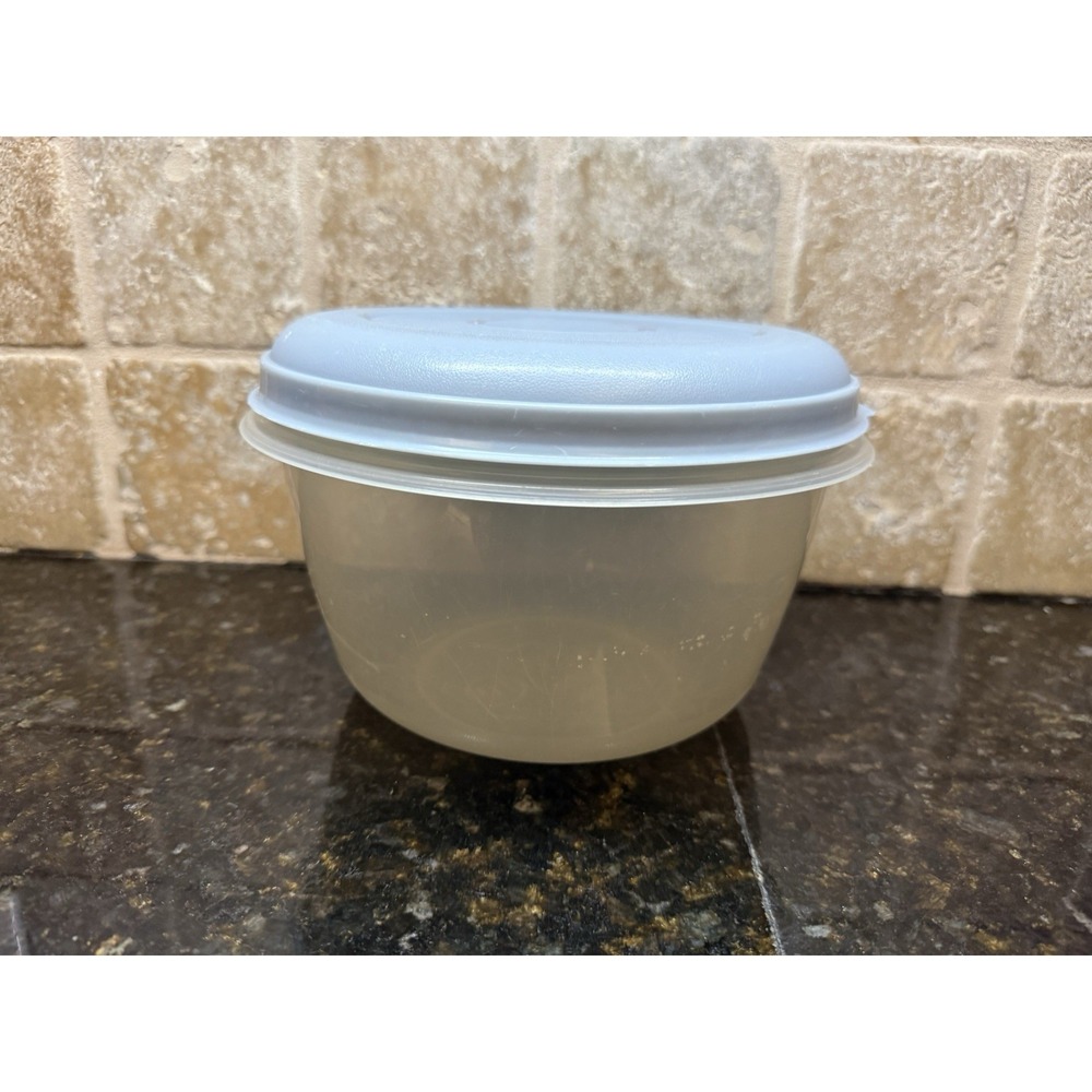 Rubbermaid Servin Saver 9 Cup 72‎ oz Round #10 Container Bowl & Blue Lid